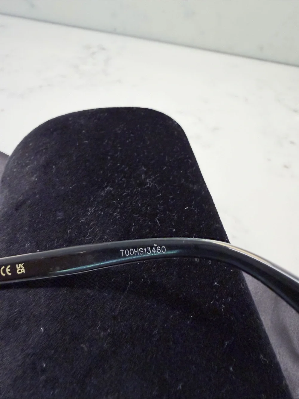 Gucci Black and Gold Men’s Metal-Acetate Semi-Rim Glasses GG03830